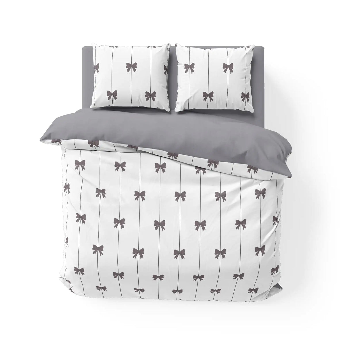 Комплект постільної білизни Melluna Soft Ribbons, полуторна