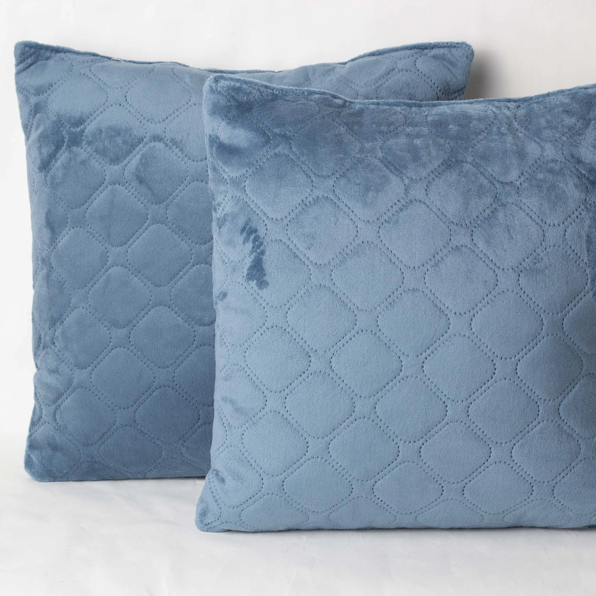 Подушка декоративна "VELURE" Dark Blue, 40х40