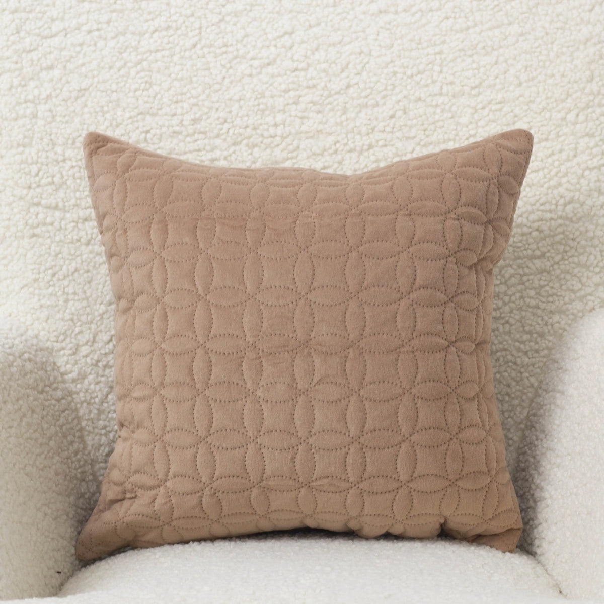 Наволочка декоративна ТЕП "VELOUR" 45*45 см з замком Капучіно/Мозаїка, 45x45