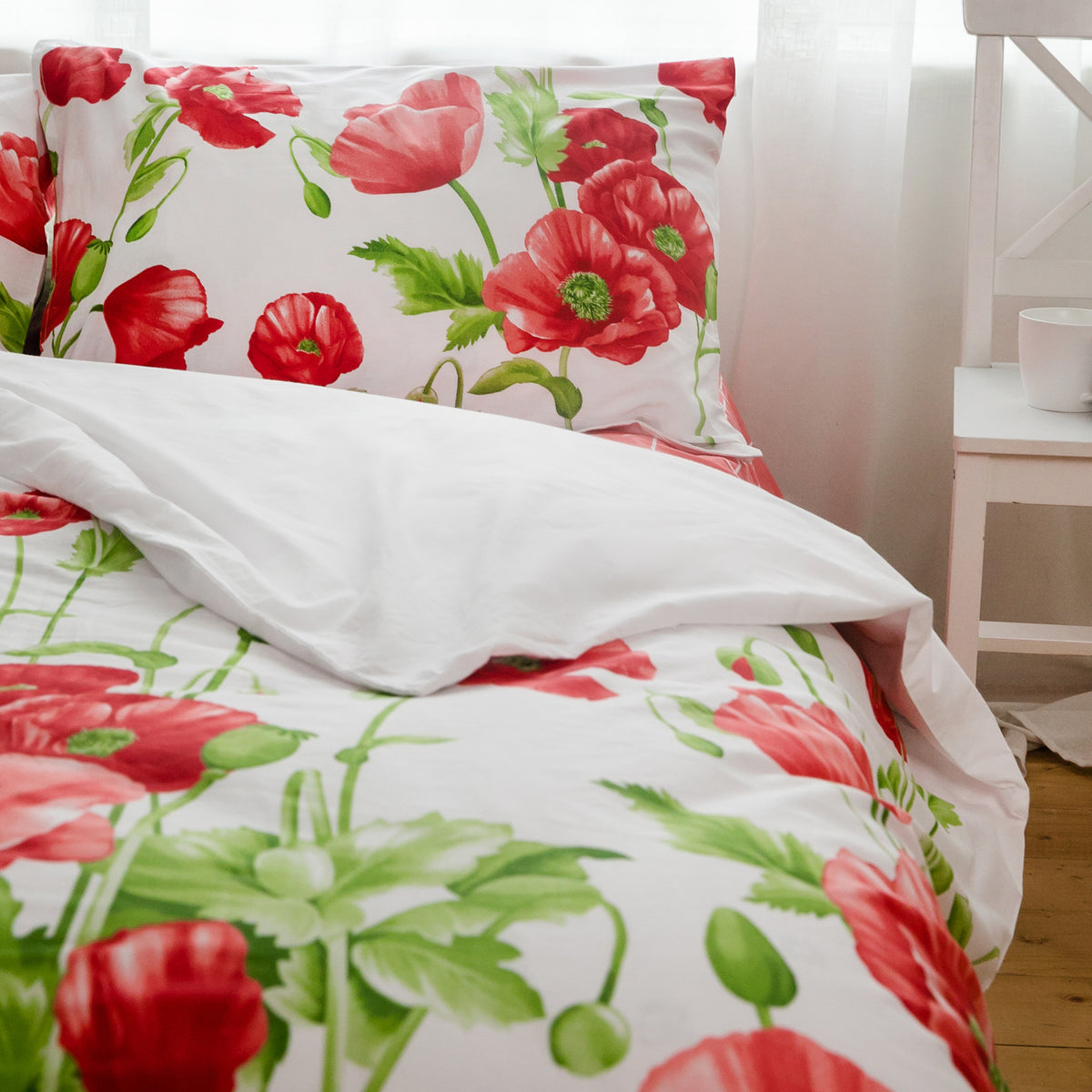 Комплект постільної білизни ТЕП "Happy Sleep" Маковий букет, 50х70 двоспальний