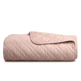 Покривало на ліжко диван 220х240 см IDEIA стьобане двостороннє якісна стібка мікрофібра беж