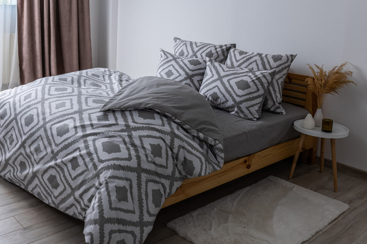 Комплект постільної білизни ТЕП "Happy Sleep" Grey Desire, 50х70 полуторний