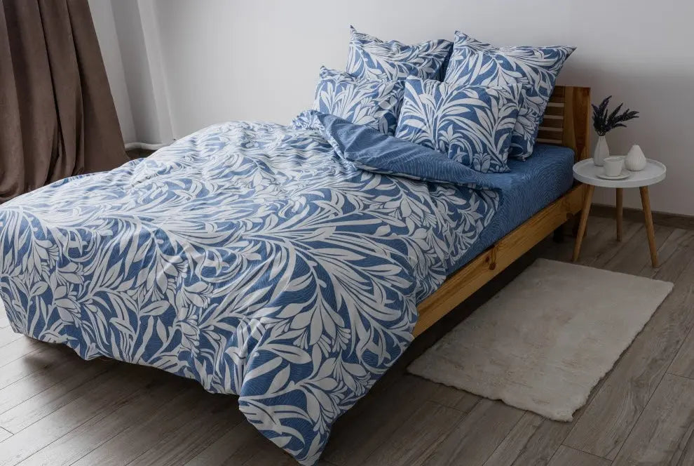 Комплект постільної білизни ТЕП "Soft dreams" Light Blue Fantasy, 70x70 двоспальний