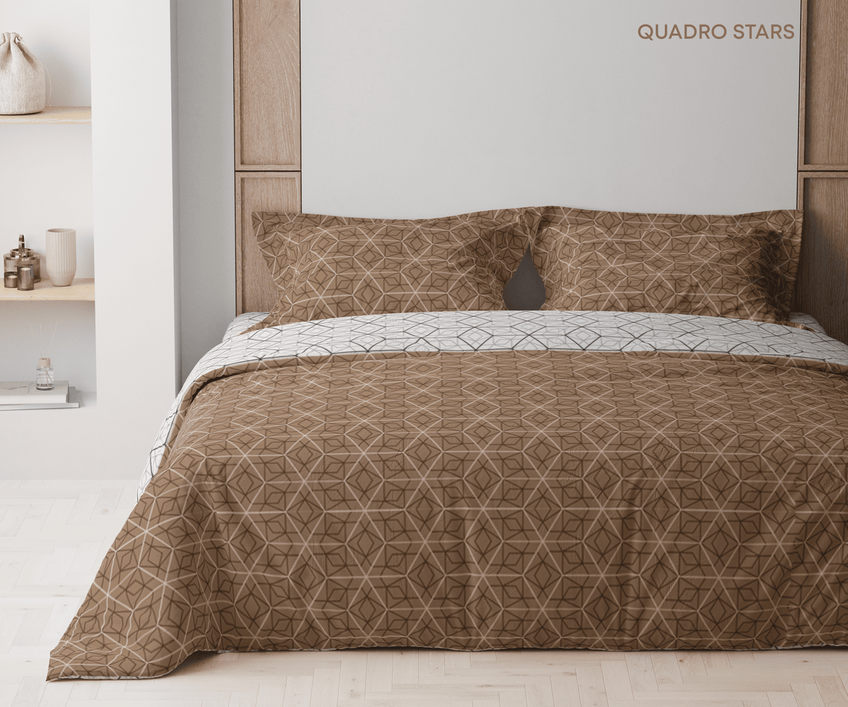 Комплект постільної білизни ТЕП "Happy Sleep" Quadro Stars, 50х70 полуторний