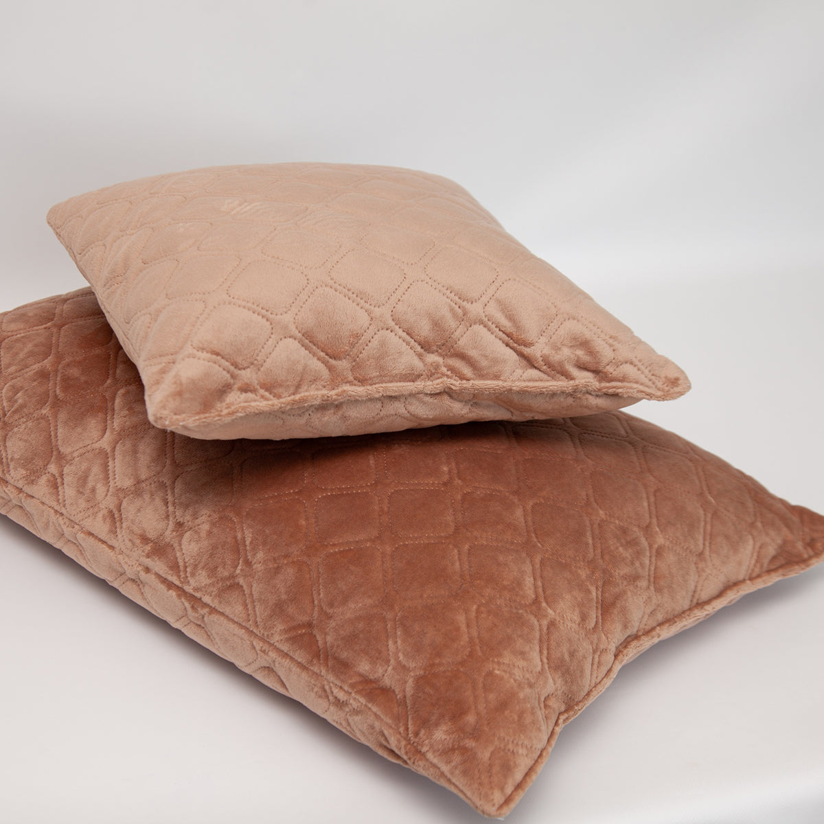 Подушка декоративна "VELOUR" 40*40 см Капучино