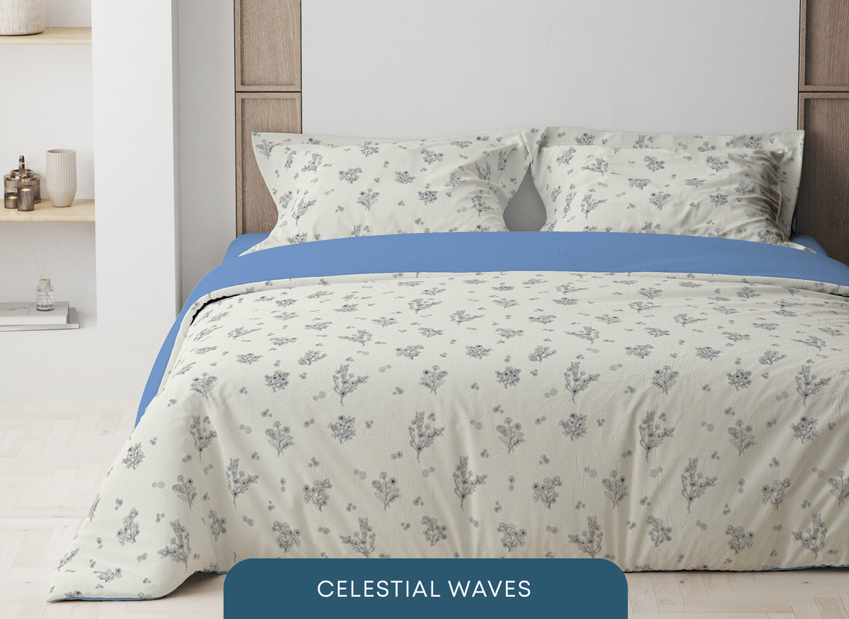 Комплект постільної білизни ТЕП "Happy Sleep" Celestial Waves, 50х70 двоспальний