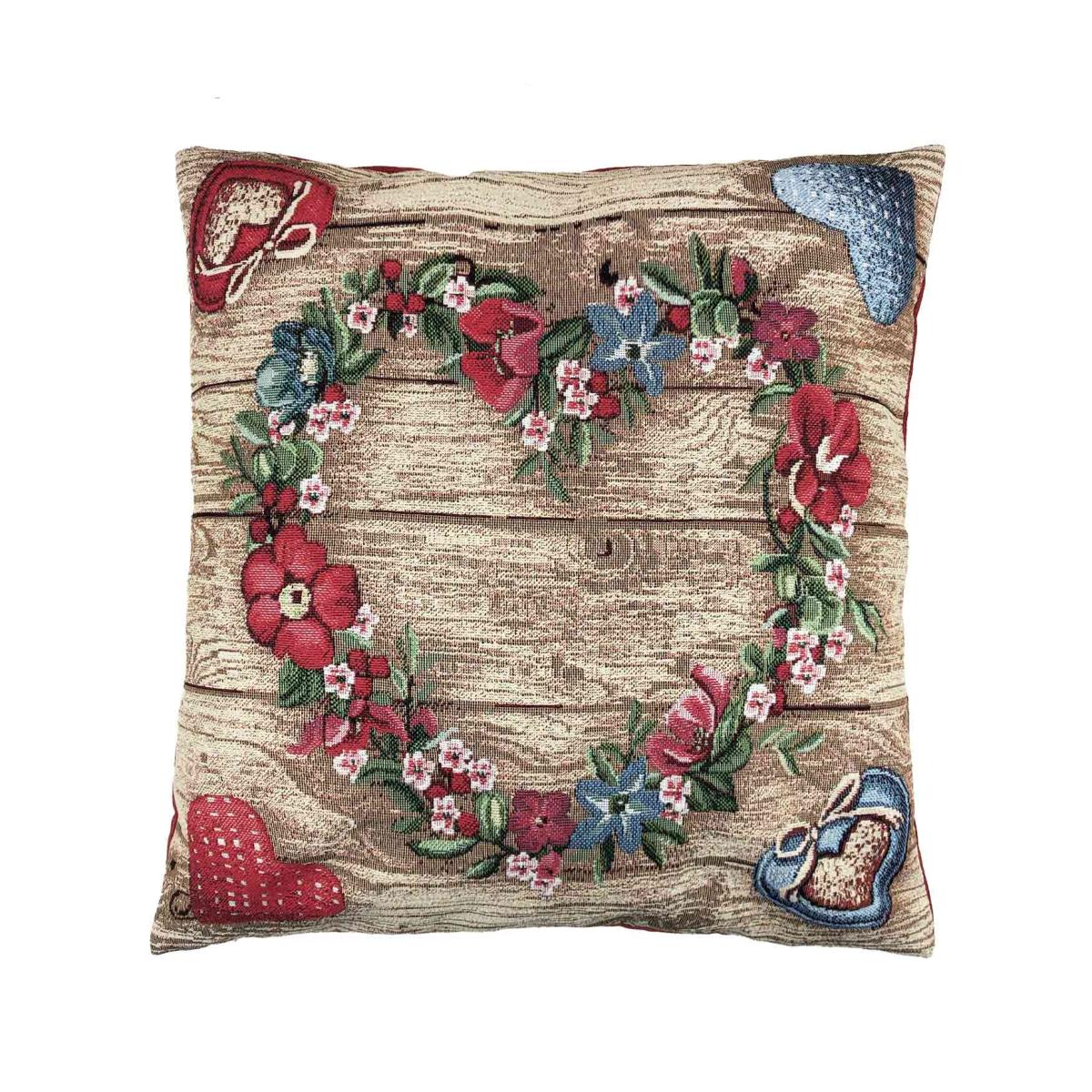 Гобеленова подушка Wooden ПРОВАНС, 45х45см 024747