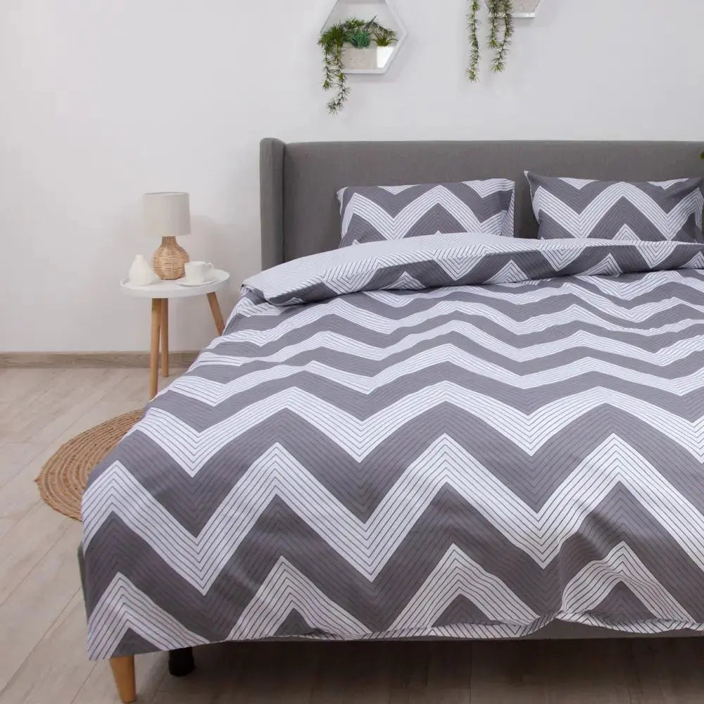 Комплект постільної білизни ТЕП "Happy Sleep" Grey Peak, 50х70 сімейний