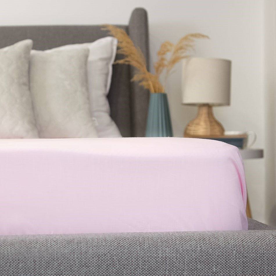 Простирадло "НАТХНЕННЯ" з резинкою 140х200 см Light Pink