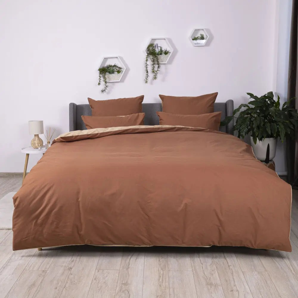 Комплект постільної білизни ТЕП "Happy Sleep" Пісочний Кварц, 50х70 сімейний