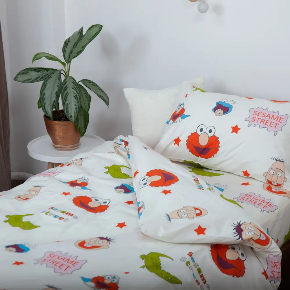 Комплект постільної білизни ТЕП "Soft dreams" Сезам Стріт, 50х70 підлітковий