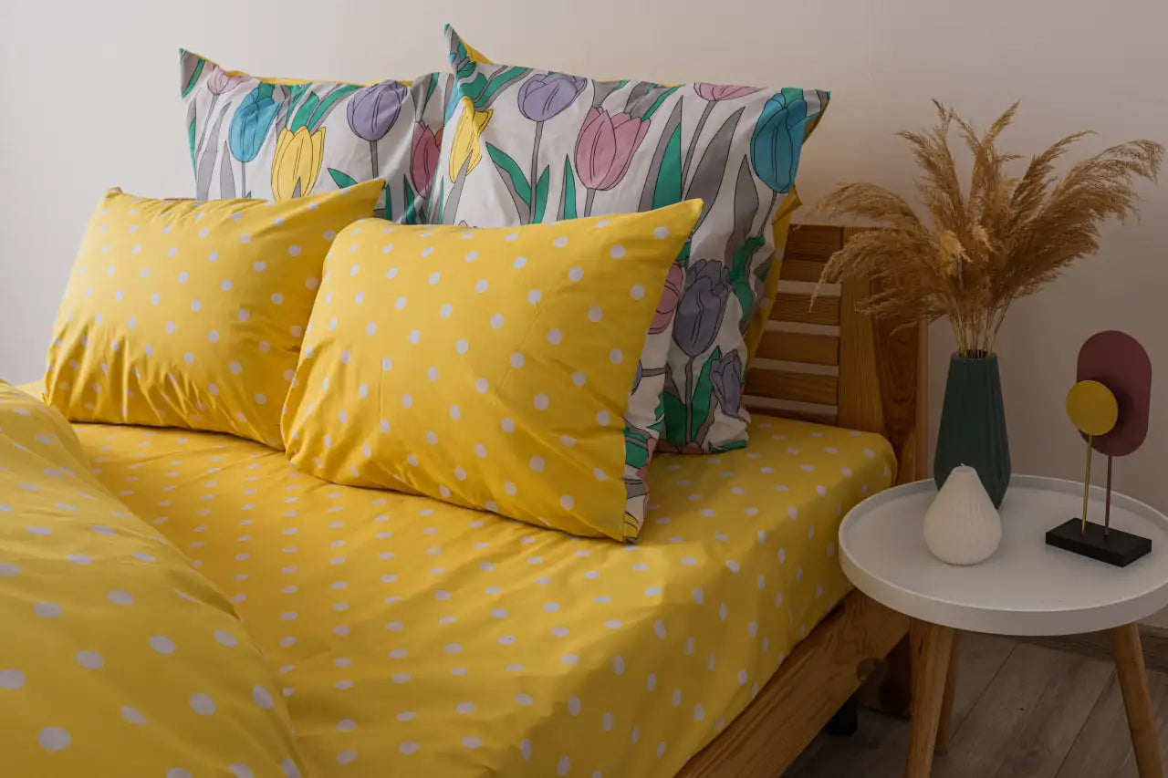 Комплект постільної білизни "ТЕП" Bright Tulips, полуторна