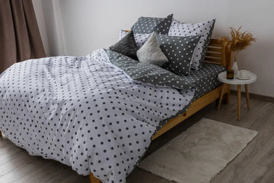 Комплект постільної білизни  ТЕП Grey Dots, двоспальна