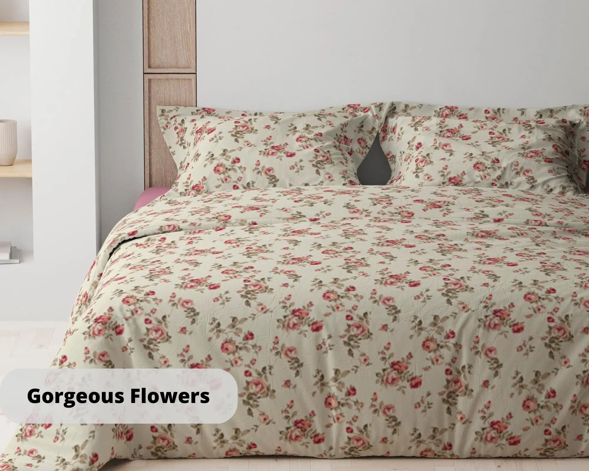 КПБ GORGEOUS FLOWERS євро
