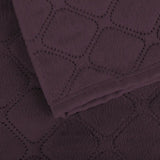 Покривало ТЕП "VELOUR" Бордо/Ромб прямий, 150x210