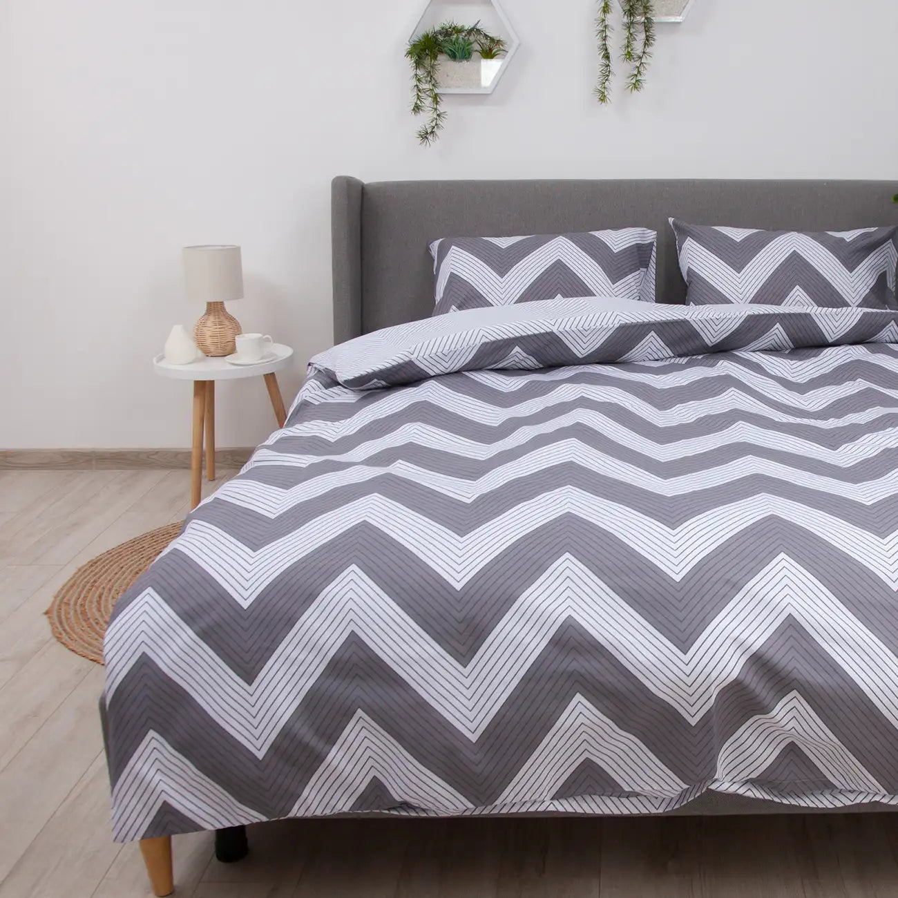 Постільна білизна ТЕП "Happy Sleep" Gray Peak, 50x70, полуторна