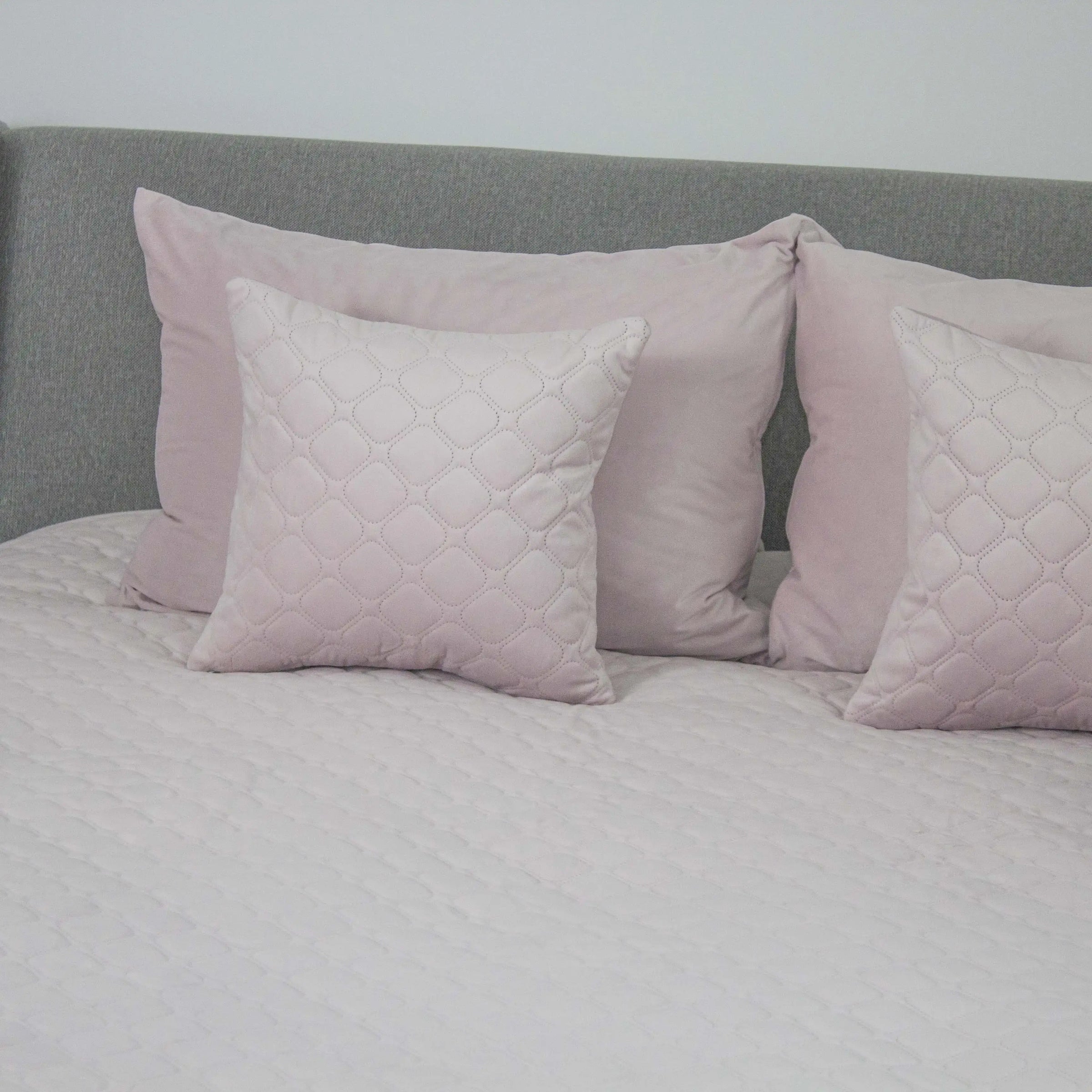 Покривало ТЕП "VELOUR" Lavender/Ромб круглий, 180x240