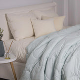 Ковдра Duo Season м'ятна/молочна, 180x210