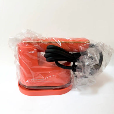 Праска-відпарювач дорожня “Warm Travel” 1200 W, помаранчева, Декор