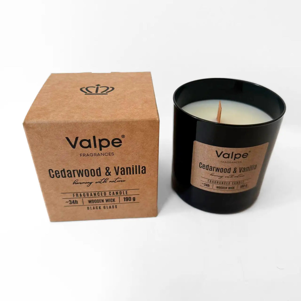 Ароматизована свічка “Cedarwood & Vanilla”