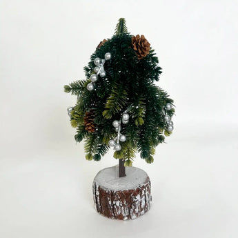 Декоративна фігурка “Frosty Pine”, 27 см, зелена