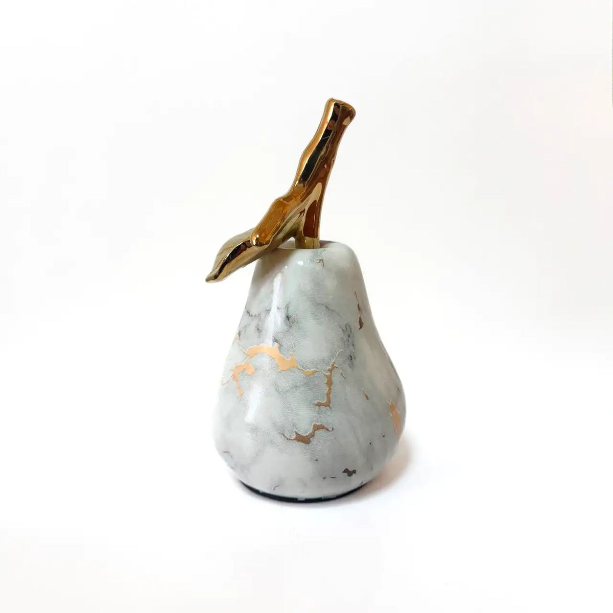 Декоративна фігурка “Marble Pear”, кераміка, 17×10×10 см