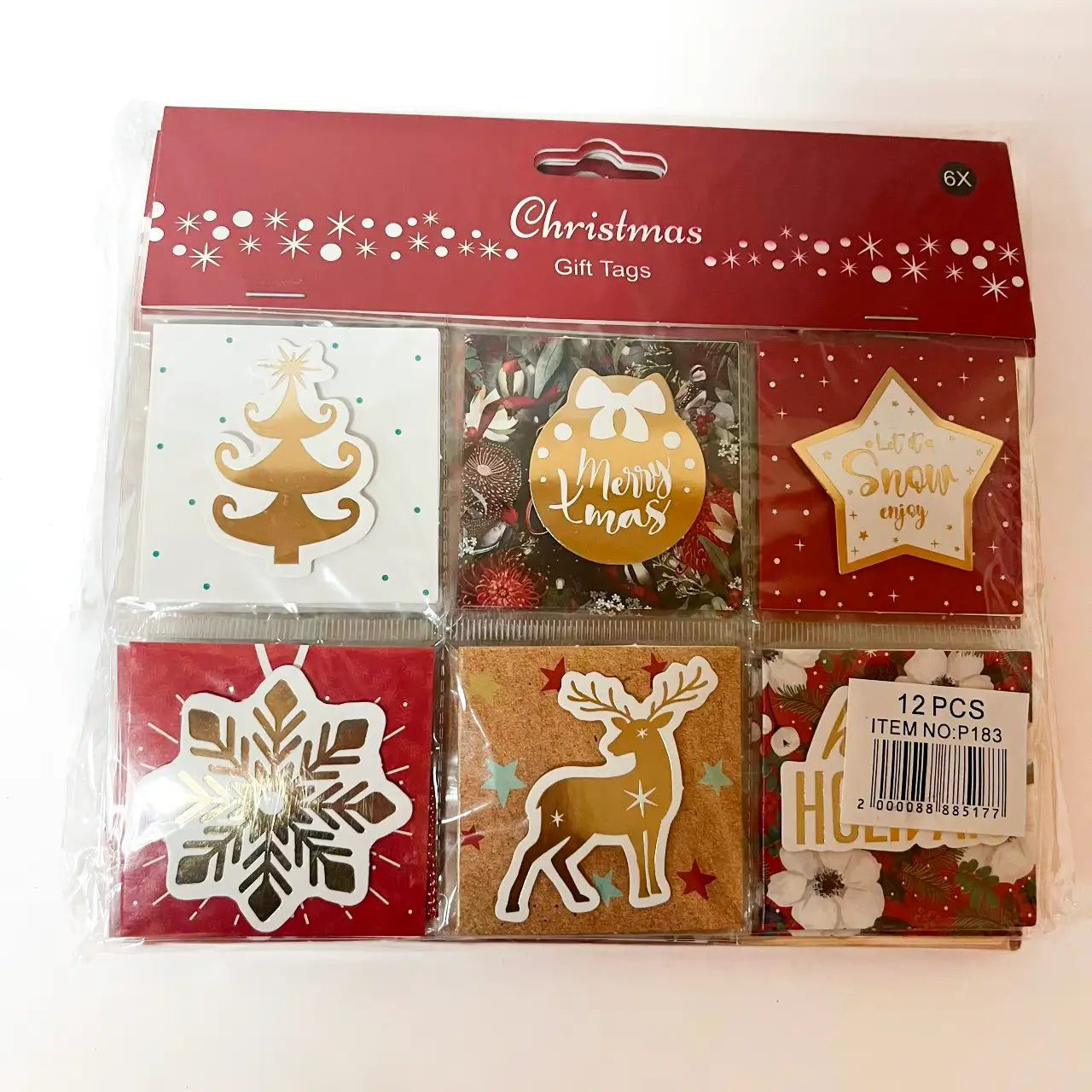 Набір різдвяних бірок Warm Wishes