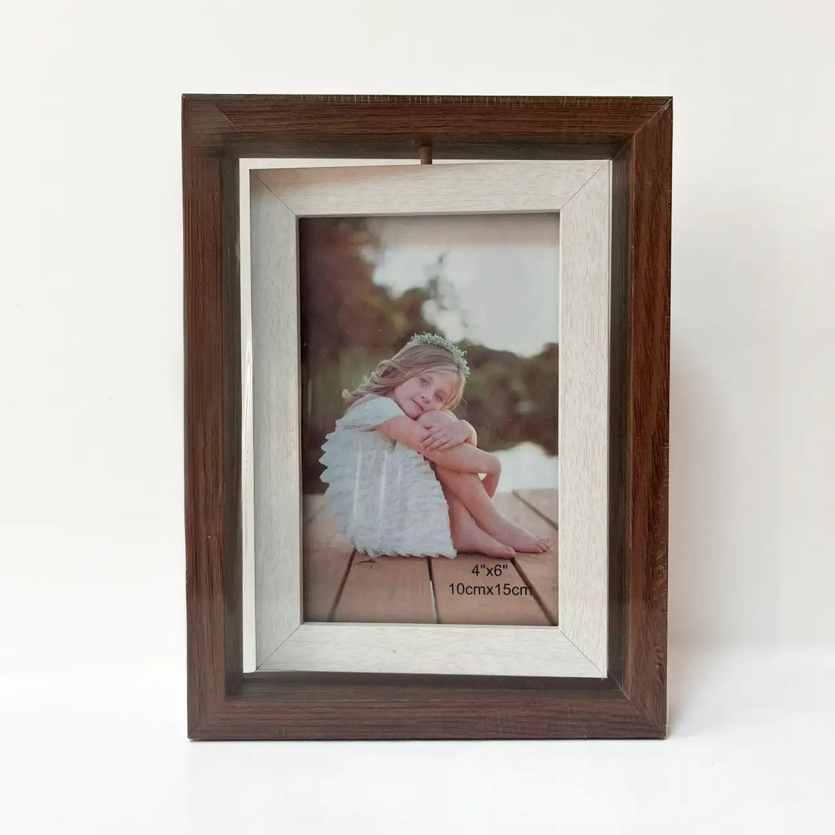 Фоторамка «Family Frame», 10×15 см, пластик, під дерево