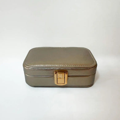 Скринька для прикрас “Soft Shine” 12×7.5×4 см, срібний