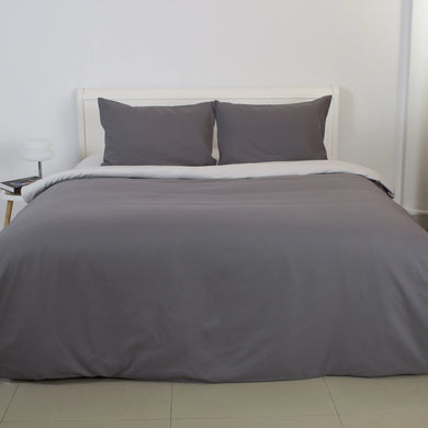 Комплект постільної білизни Melluna Touch Grey, полуторна