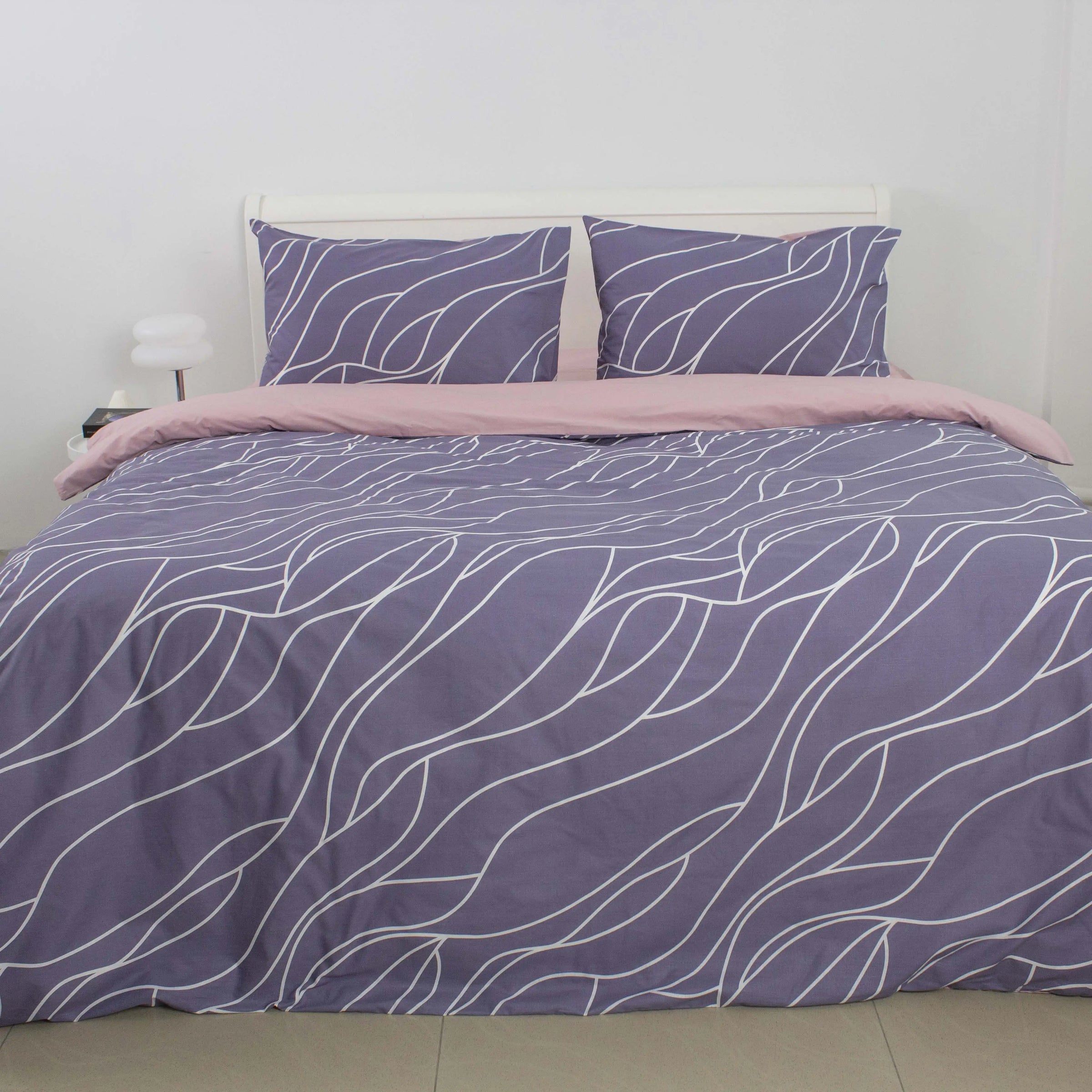 Комплект постільної білизни ТЕП Happy Sleep Grey Blossom євро