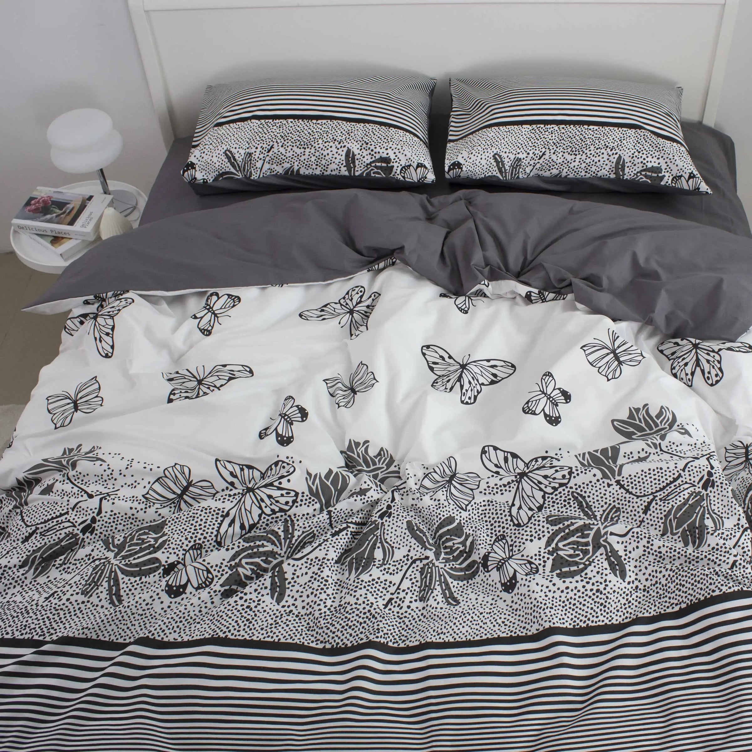 Комплект постільної білизни ТЕП "Happy Sleep" Dark Butterfly, євро