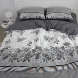 Комплект постільної білизни ТЕП "Happy Sleep" Dark Butterfly, полуторна