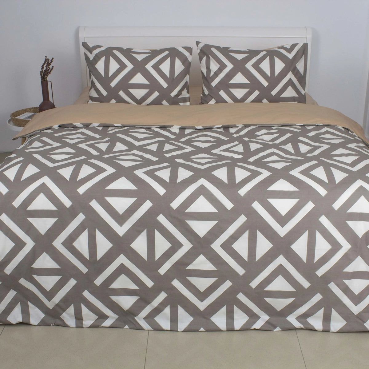 Комплект постільної білизни "ТЕП" Beige Shapes, полуторна