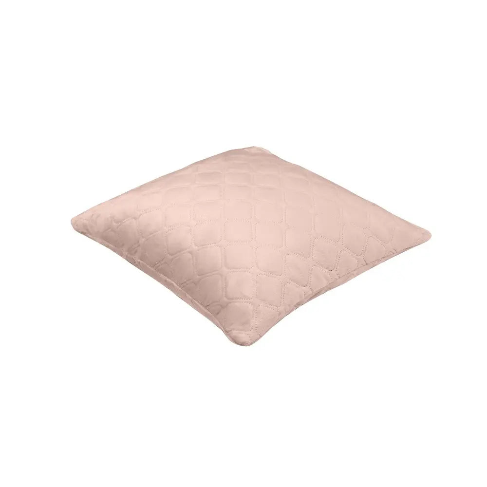 Подушка декоративна "VELOUR" 45*45 см пудрова 