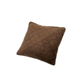 Подушка декоративна "VELOUR" 45*45 см Коричнева 
