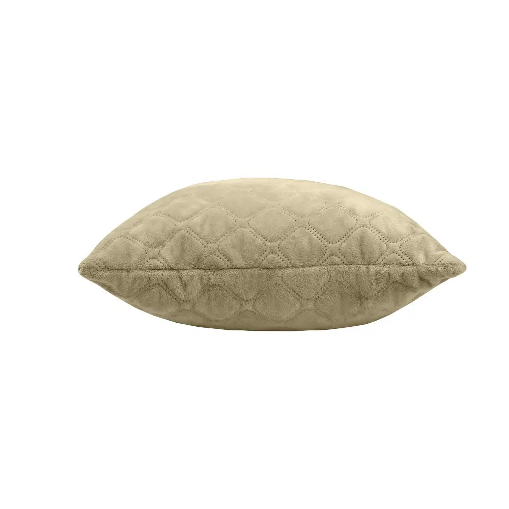 Подушка декоративна "VELOUR" 45*45 см бежева 