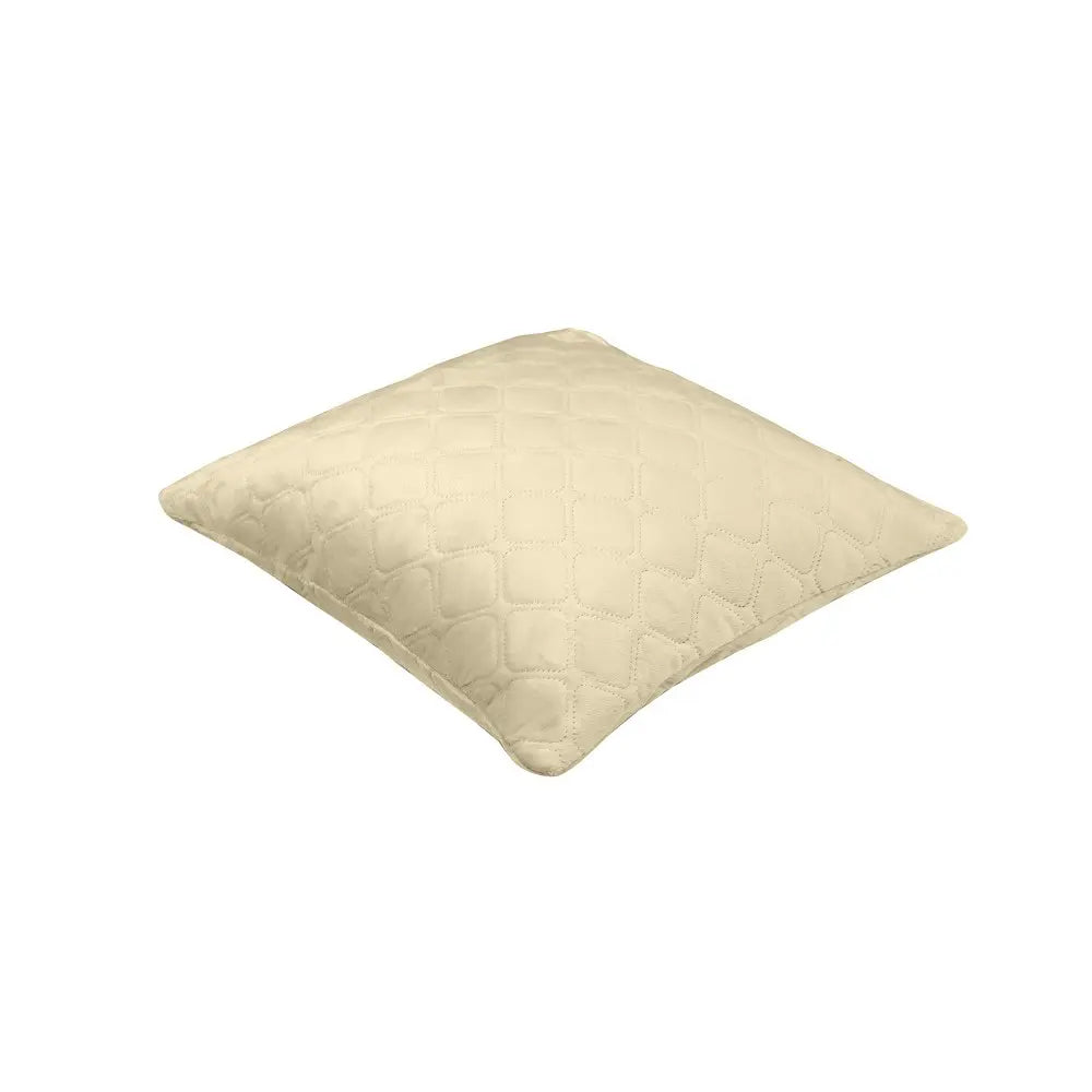 Подушка декоративна "VELOUR" 45*45 см бежева 