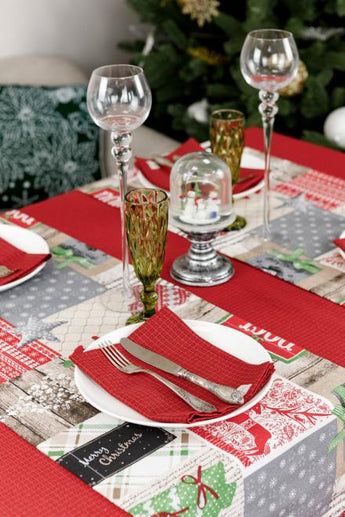 Доріжка на стіл  Merry Christmas ПРОВАНС, 40х140см 031476