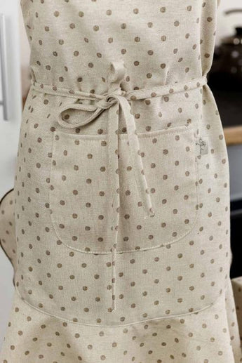 Фартух Горох беж ПРОВАНС, універсальний 031626