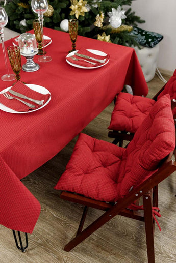 Скатертина Merry Christmas червона ПРОВАНС, 132х220см 031472