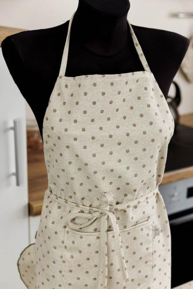 Фартух Горох беж ПРОВАНС, універсальний 031626