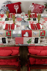 Скатертина Merry Christmas ПРОВАНС, 132х180см 031463