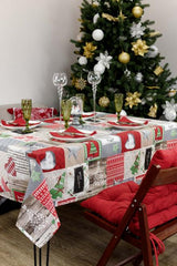 Скатертина Merry Christmas ПРОВАНС, 132х180см 031463