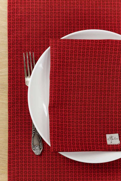 Серветка Merry Christmas червона ПРОВАНС, 35х45см 031379