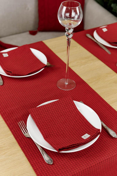 Серветка Merry Christmas червона ПРОВАНС, 35х45см 031379