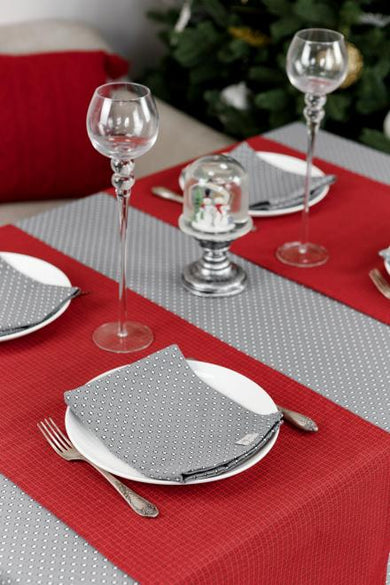 Серветка Merry Christmas сіра ПРОВАНС, 35х45см 031381