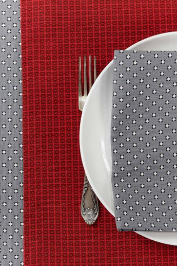 Серветка Merry Christmas сіра ПРОВАНС, 35х45см 031381