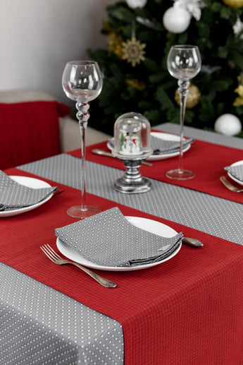 Доріжка на стіл Merry Christmas червона ПРОВАНС, 40х140см 031478