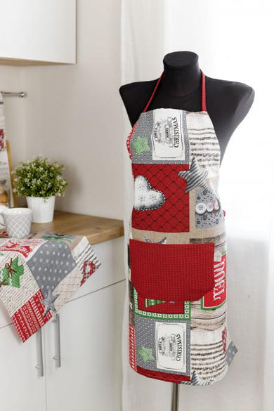 Фартух Mery Christmas ПРОВАНС, універсальний 031492
